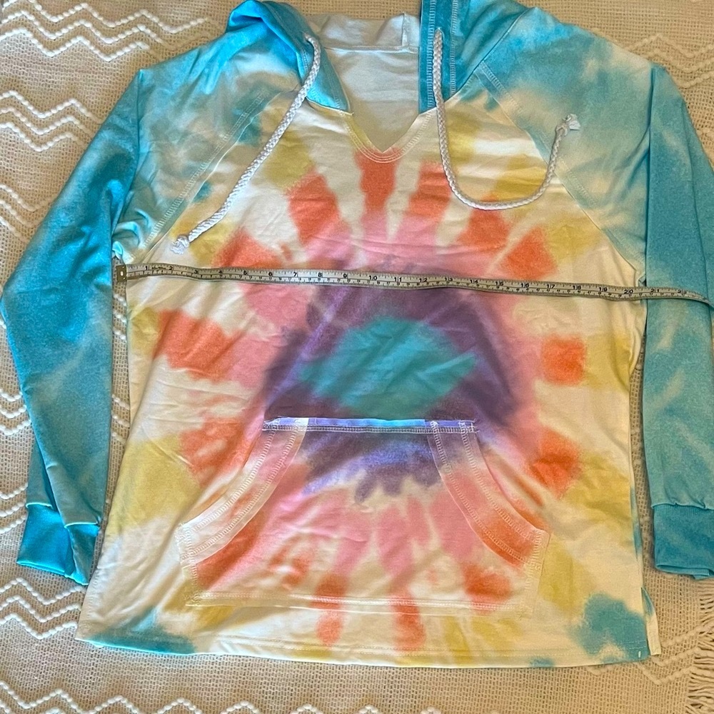 NWOT Tie Dye Hooded Jogger/Pajama Set
